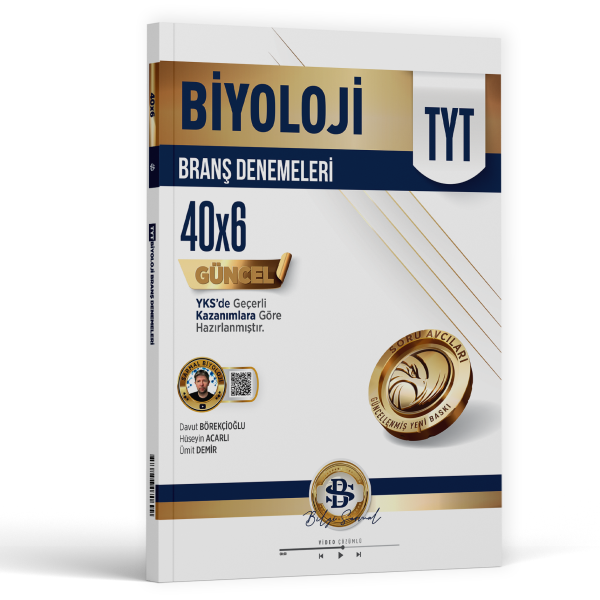 SARMAL TYT DENEME 40 LI BİYOLOJİ - 25-26